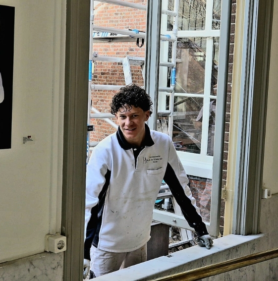 muur schilderen Poeldijk